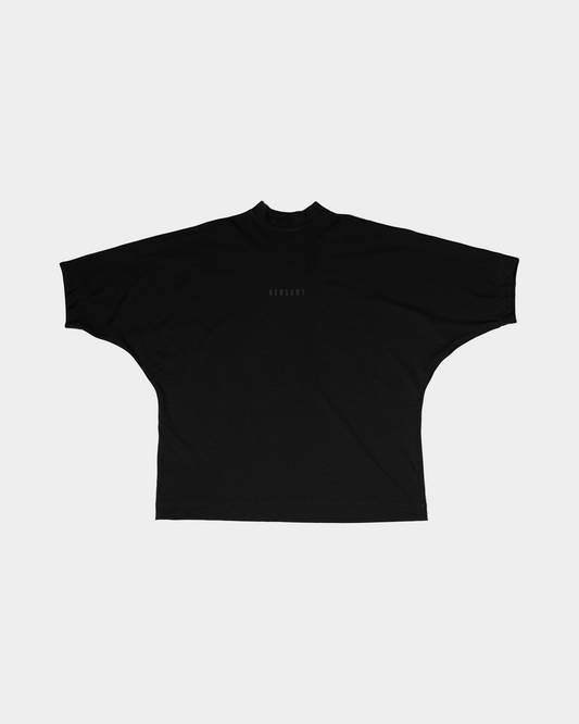 Batwing Oversized Tee front view by Versant Studios